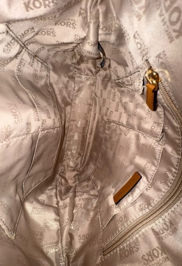 MICHAEL KORS - JET SET TOTE MM CAMEL - Image 3
